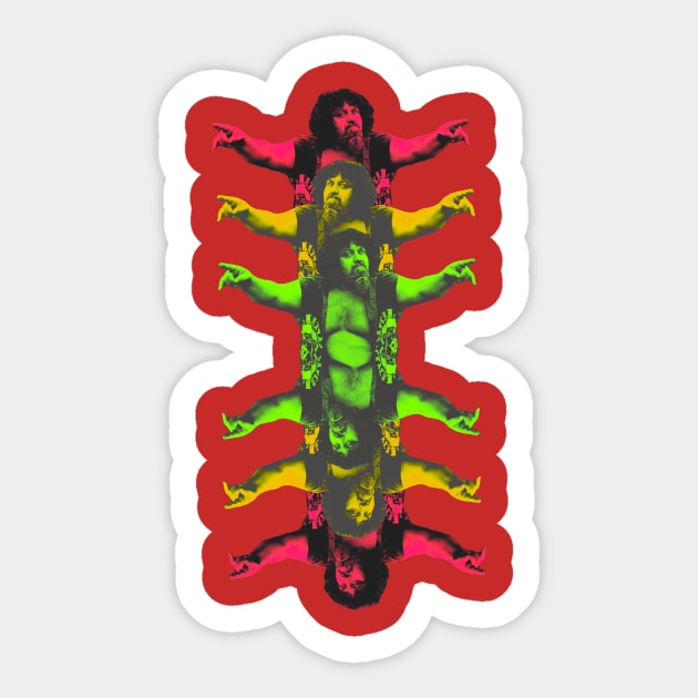 The Albano Centipede Sticker by Freedomland